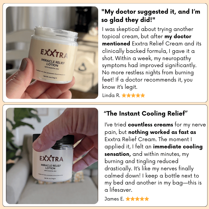 Upgraded Patent Pending Formula - Miracle Relief Lotion (30 Day Relief) Shipping on 1st April