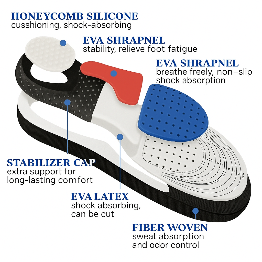 Cloudy Insoles (Instant Pain Relief & Orthopedic)