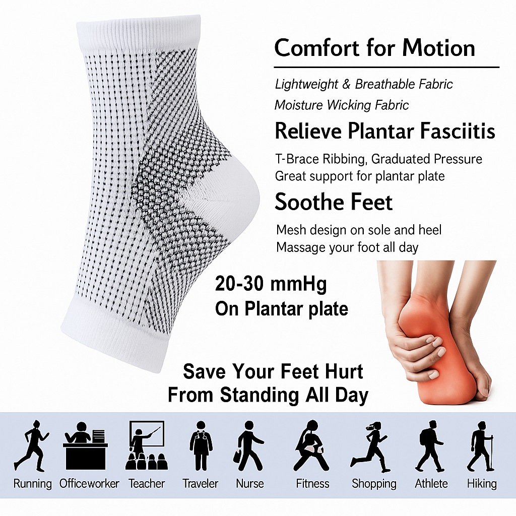 Healthy Feet Socks (1 Pair-2pcs) (Instant Pain Relief)