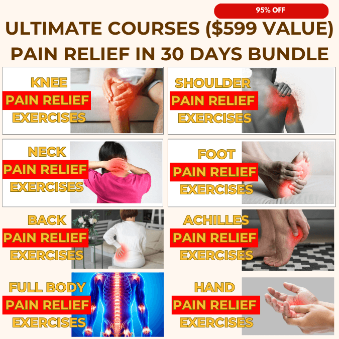 ULTIMATE COURSES ($599 VALUE) PAIN RELIEF IN 30 DAYS BUNDLE.