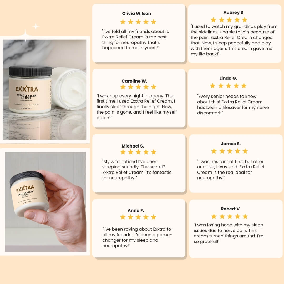 Upgraded Patent Pending Formula - Miracle Relief Lotion (30 Day Relief) Shipping on 1st April