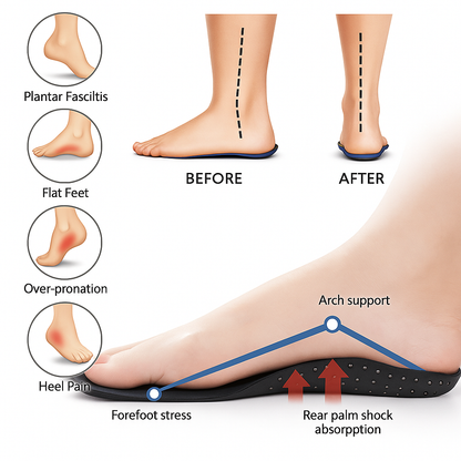 Cloudy Insoles (Instant Pain Relief & Orthopedic)
